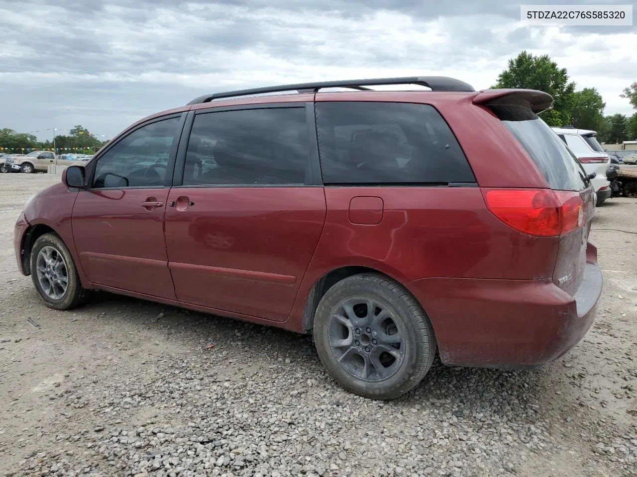 2006 Toyota Sienna Xle VIN: 5TDZA22C76S585320 Lot: 61077714