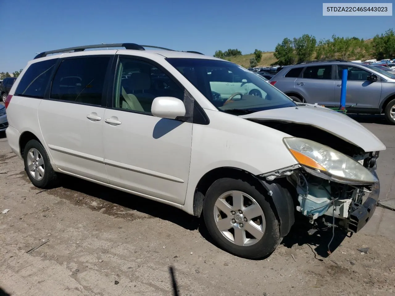 2006 Toyota Sienna Xle VIN: 5TDZA22C46S443023 Lot: 62269784