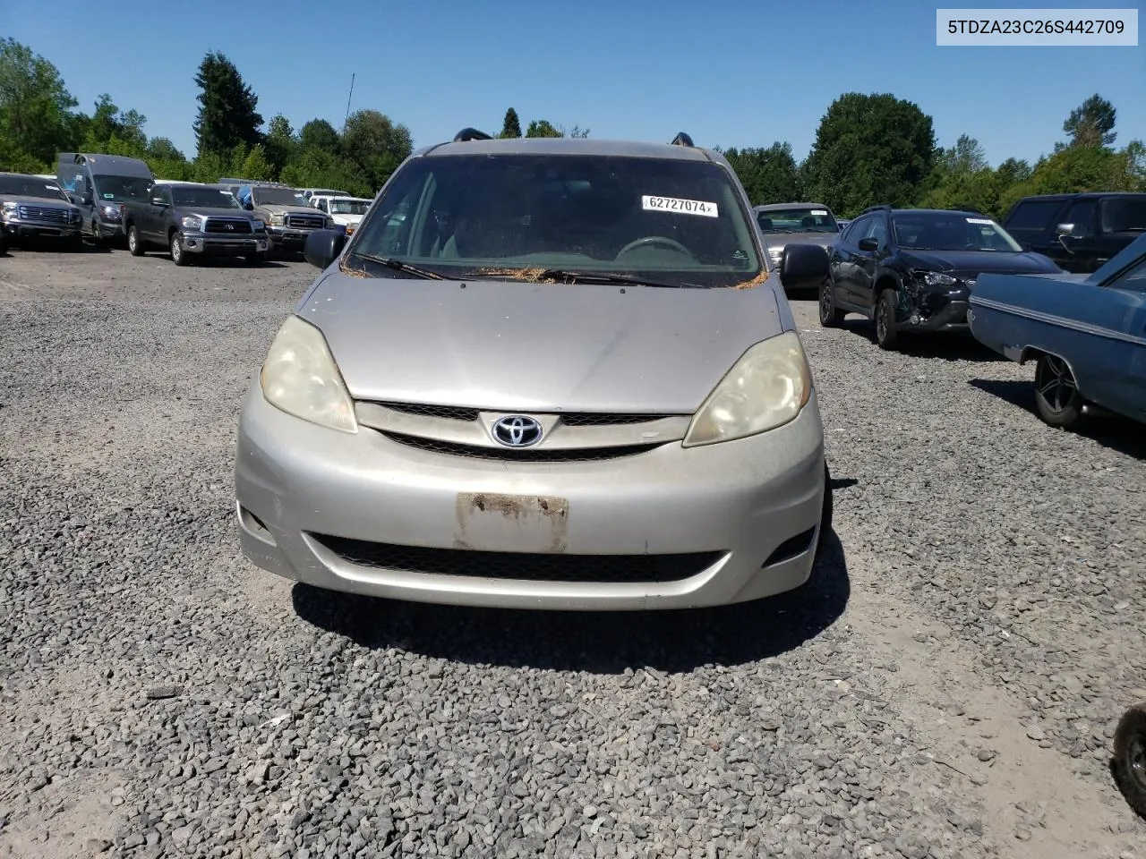 5TDZA23C26S442709 2006 Toyota Sienna Ce