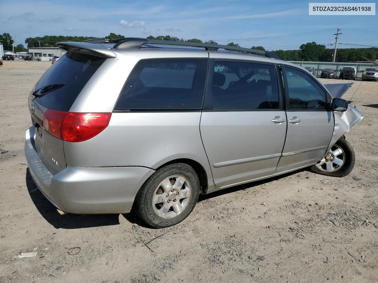 2006 Toyota Sienna Ce VIN: 5TDZA23C26S461938 Lot: 64591714