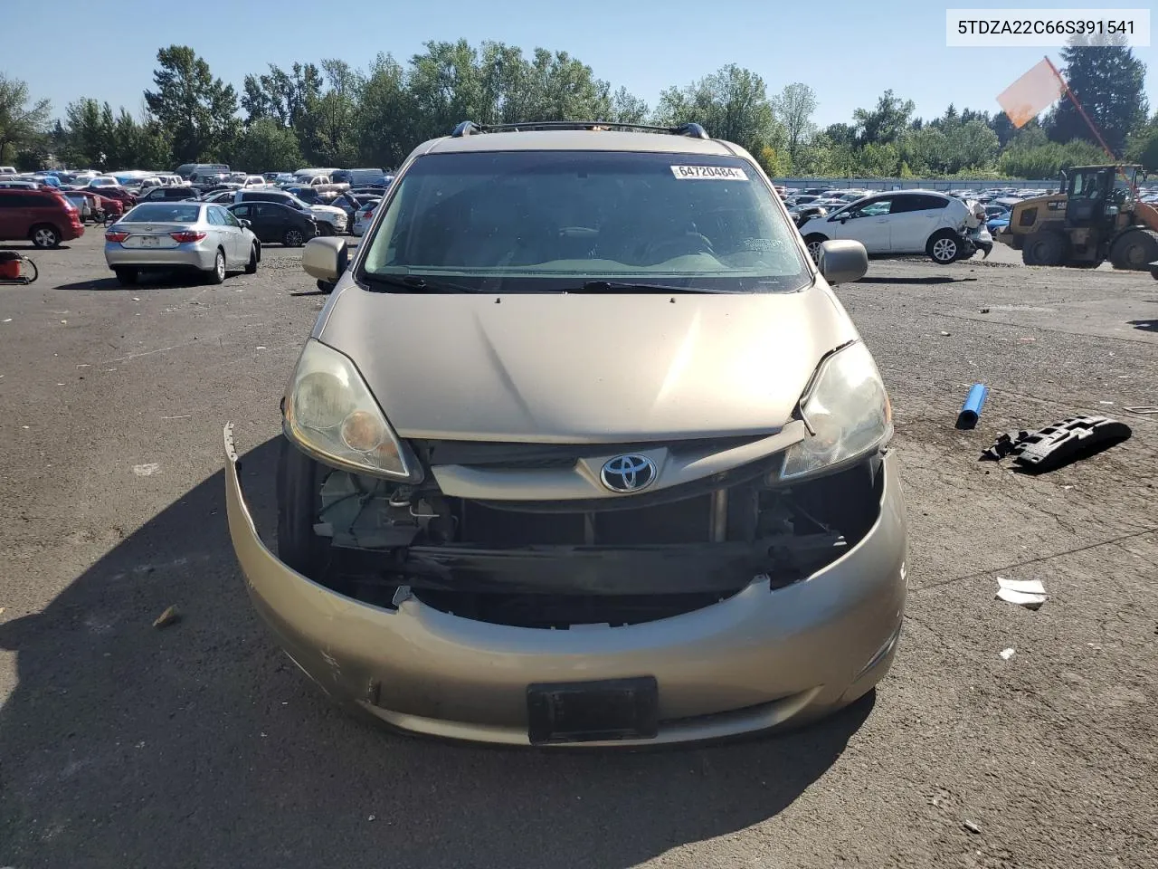 5TDZA22C66S391541 2006 Toyota Sienna Xle