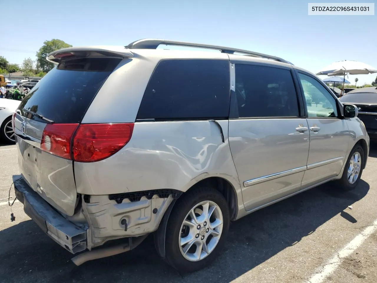 5TDZA22C96S431031 2006 Toyota Sienna Xle