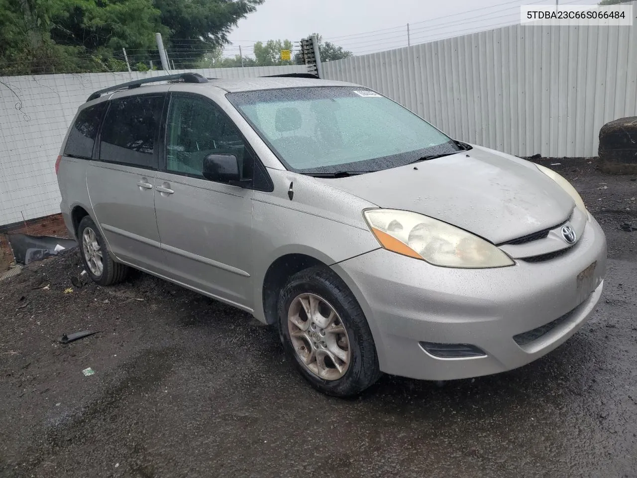 2006 Toyota Sienna Le VIN: 5TDBA23C66S066484 Lot: 65644494