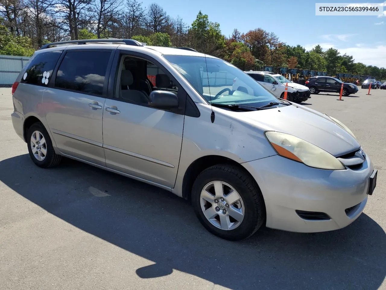 2006 Toyota Sienna Ce VIN: 5TDZA23C56S399466 Lot: 66199254