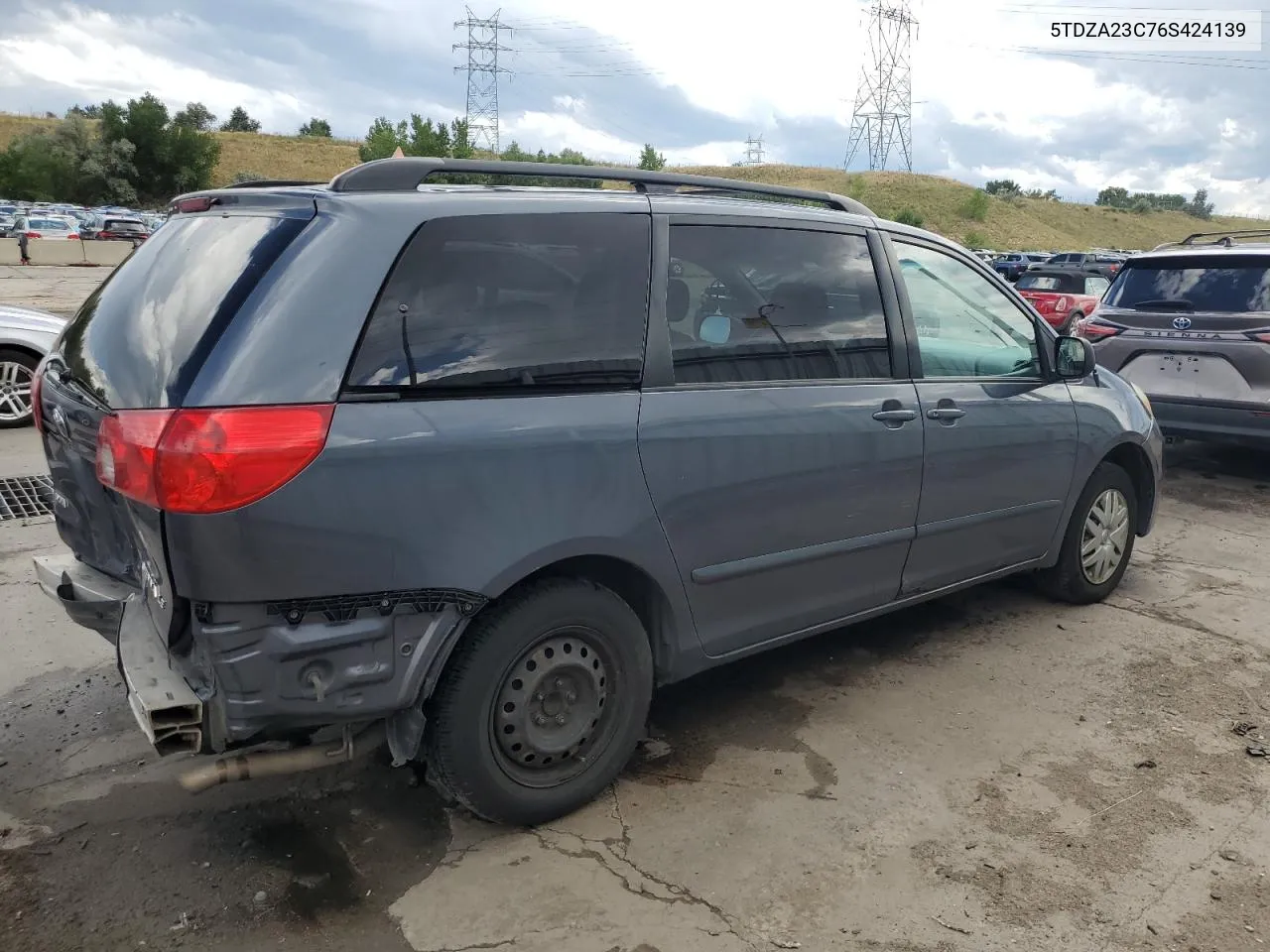 5TDZA23C76S424139 2006 Toyota Sienna Ce