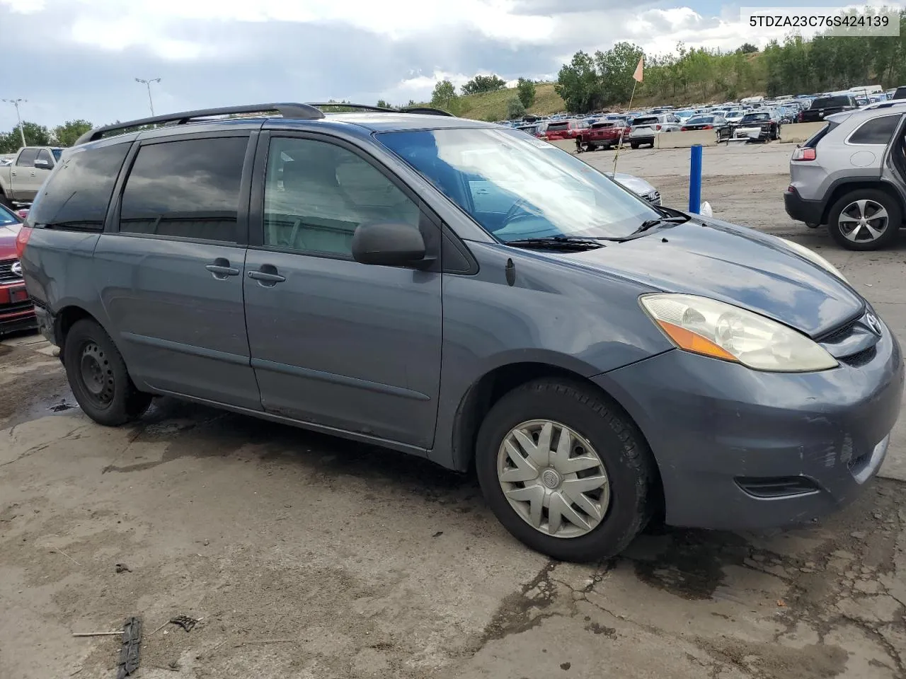 5TDZA23C76S424139 2006 Toyota Sienna Ce