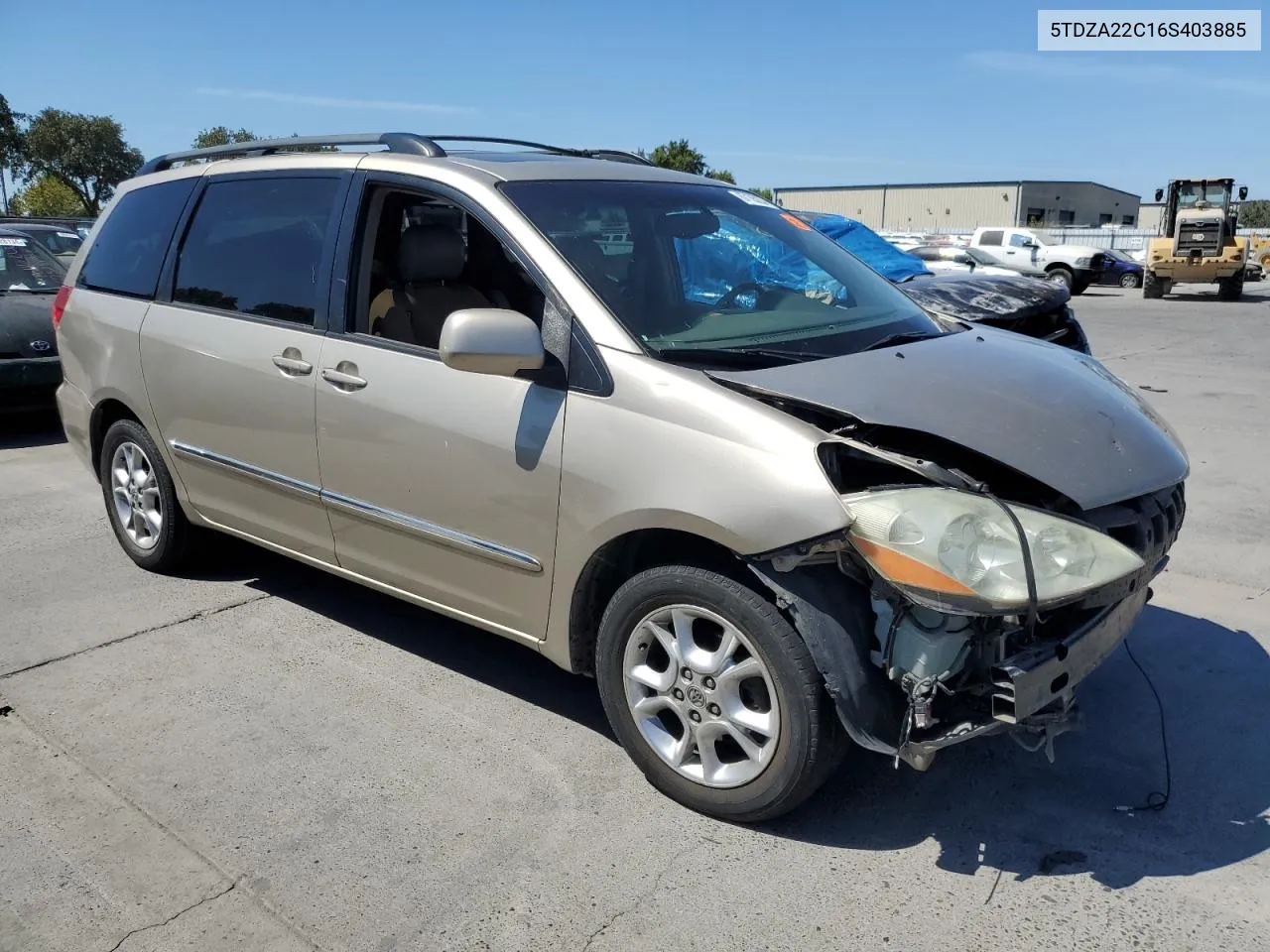 5TDZA22C16S403885 2006 Toyota Sienna Xle