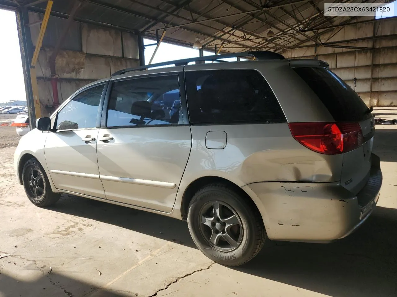 2006 Toyota Sienna Ce VIN: 5TDZA23CX6S421820 Lot: 67531154