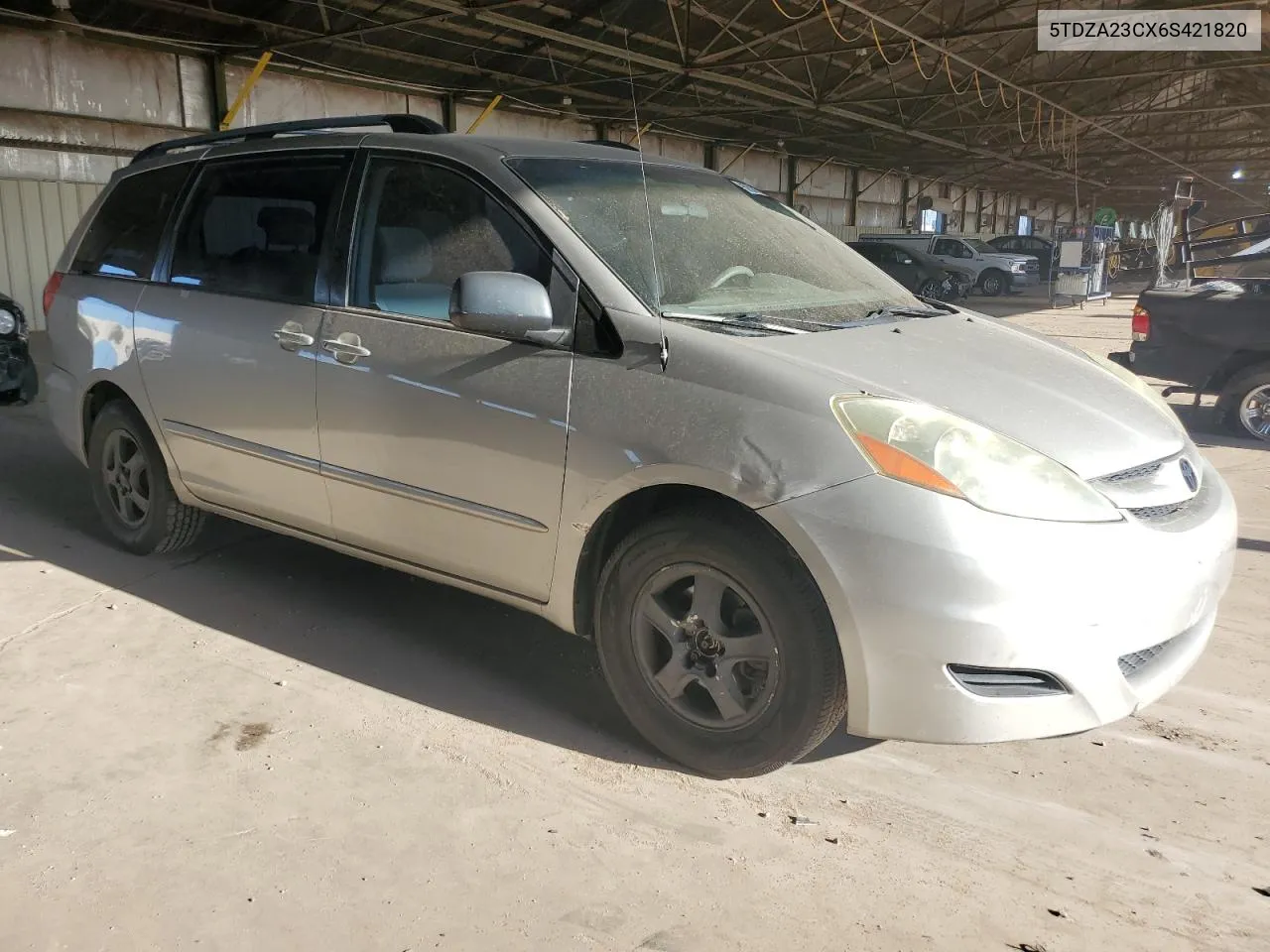 2006 Toyota Sienna Ce VIN: 5TDZA23CX6S421820 Lot: 67531154