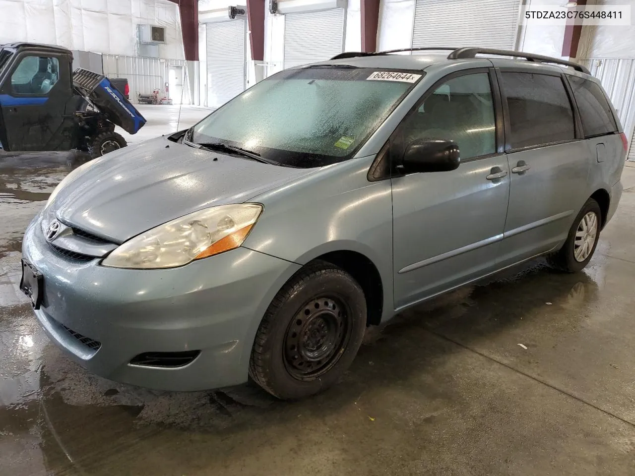 2006 Toyota Sienna Ce VIN: 5TDZA23C76S448411 Lot: 68264644