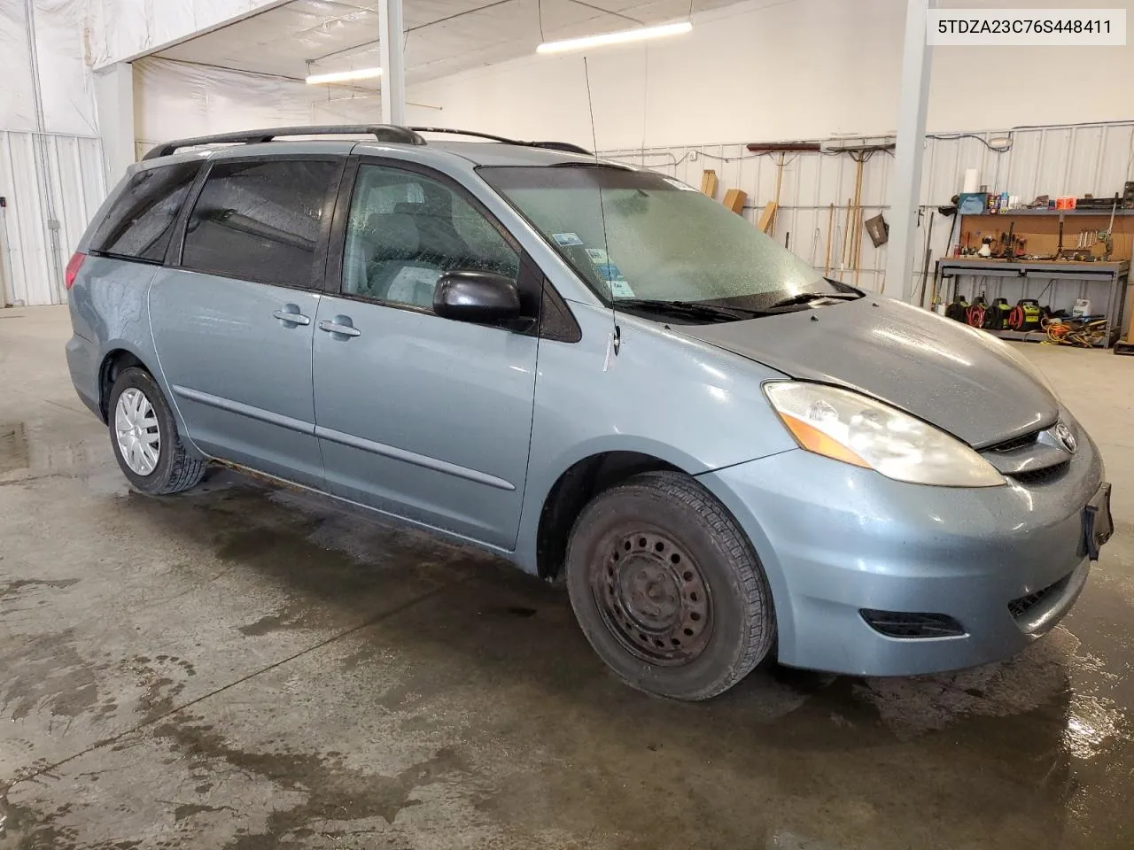 2006 Toyota Sienna Ce VIN: 5TDZA23C76S448411 Lot: 68264644