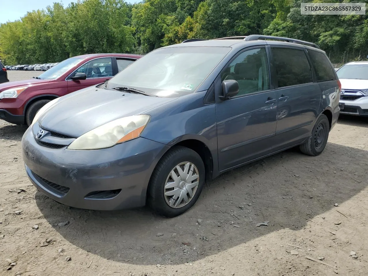 2006 Toyota Sienna Ce VIN: 5TDZA23C86S557329 Lot: 68788104