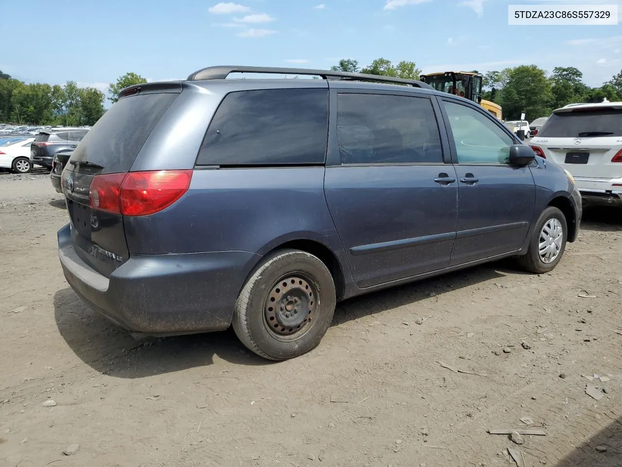 2006 Toyota Sienna Ce VIN: 5TDZA23C86S557329 Lot: 68788104