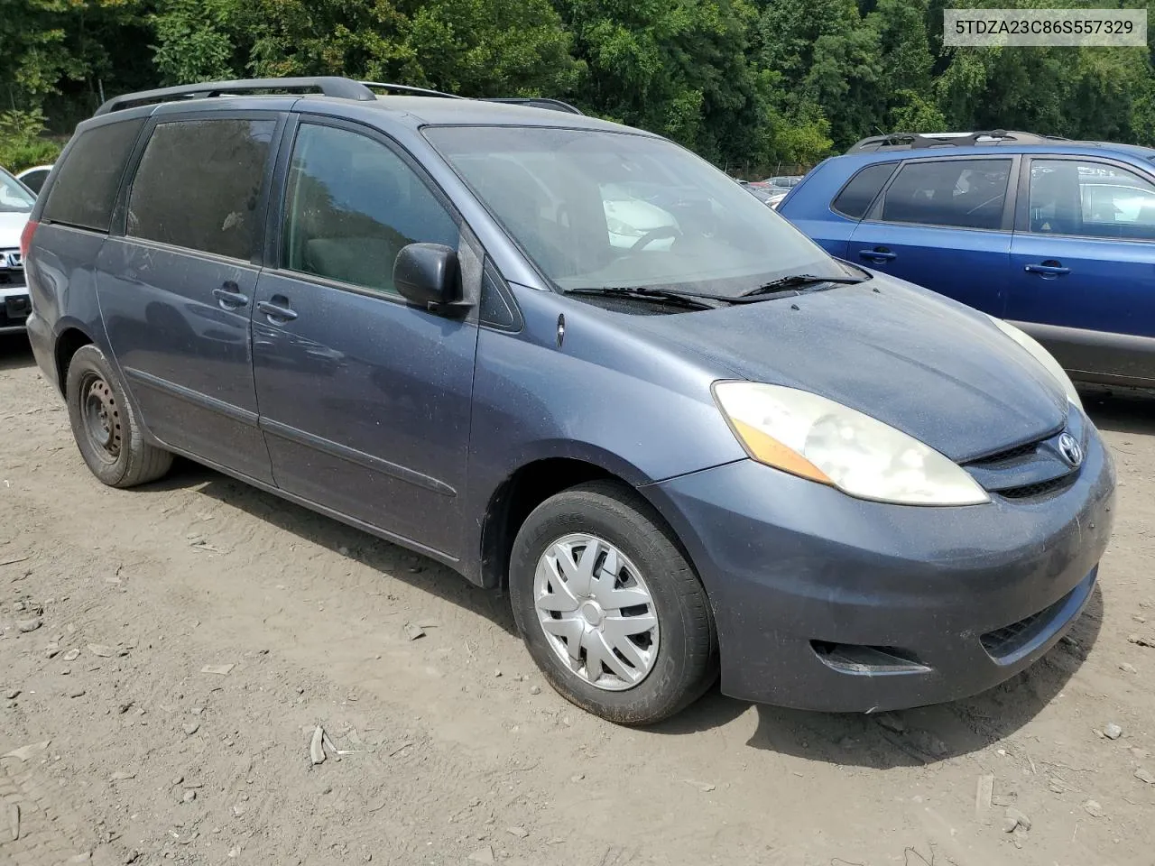 2006 Toyota Sienna Ce VIN: 5TDZA23C86S557329 Lot: 68788104