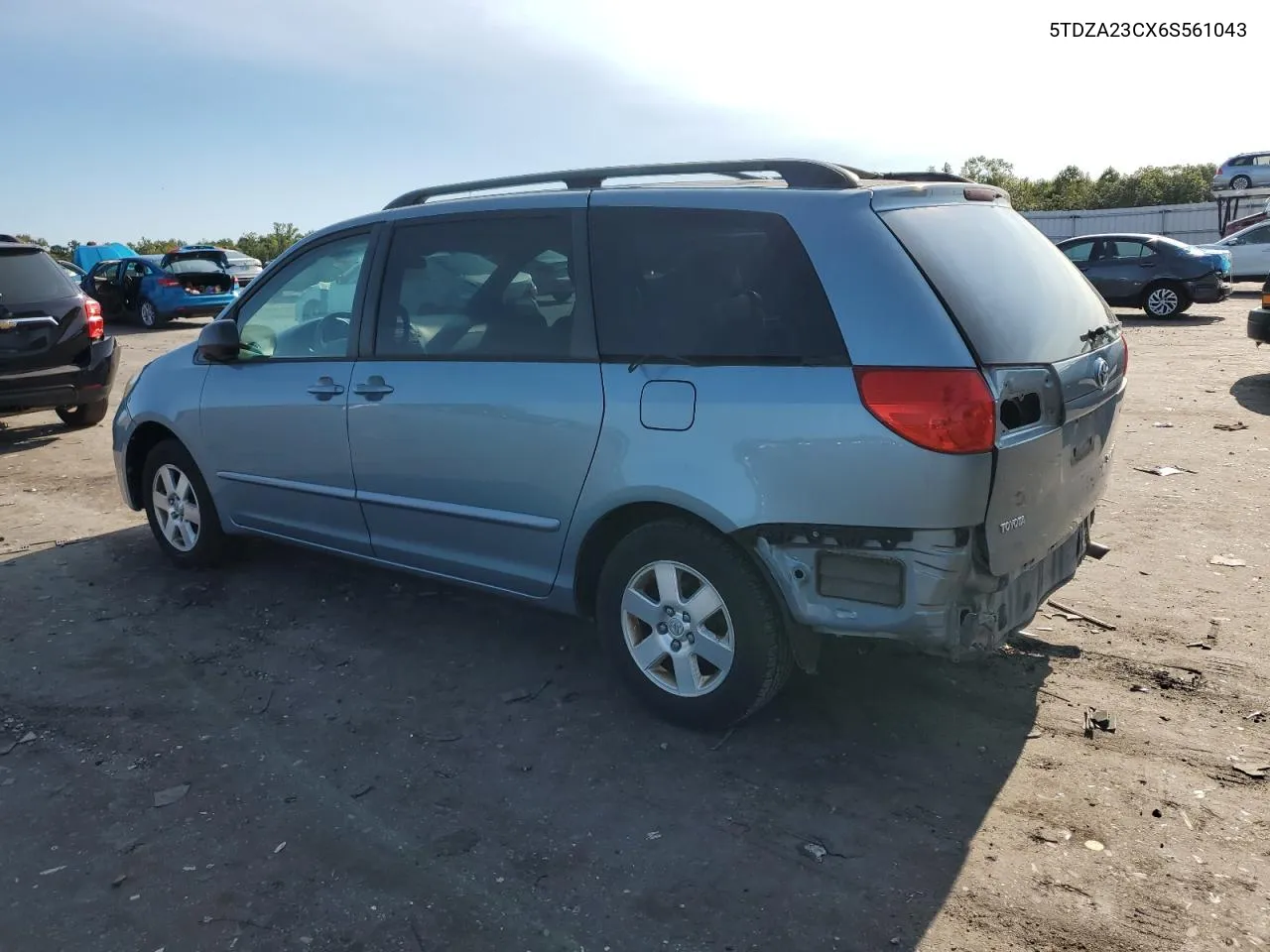 2006 Toyota Sienna Ce VIN: 5TDZA23CX6S561043 Lot: 68834494