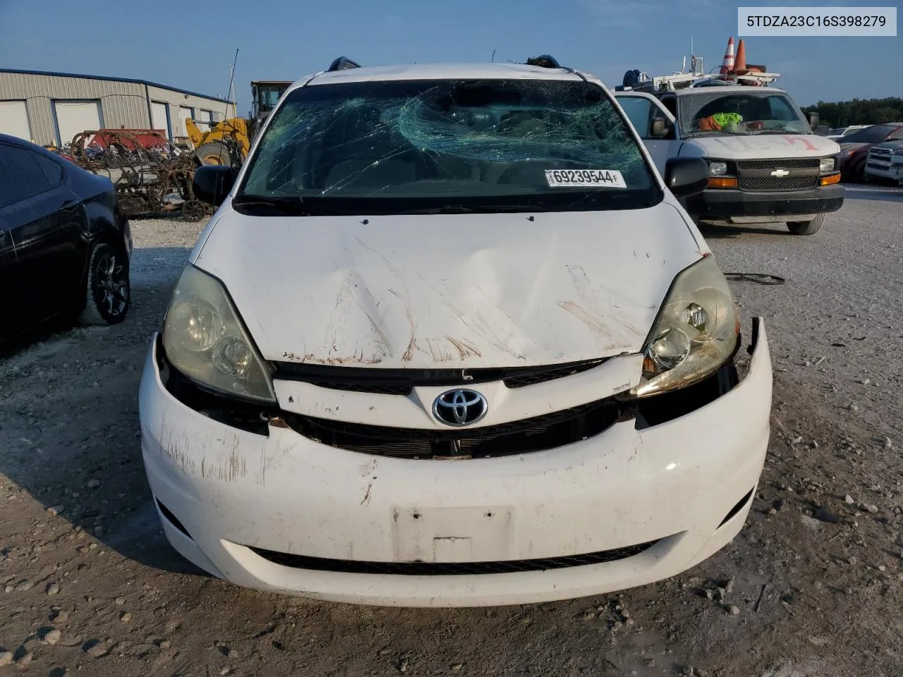 5TDZA23C16S398279 2006 Toyota Sienna Ce