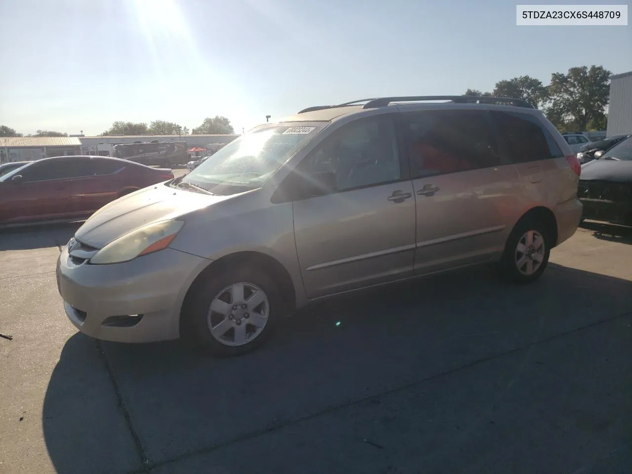 2006 Toyota Sienna Ce VIN: 5TDZA23CX6S448709 Lot: 69323244