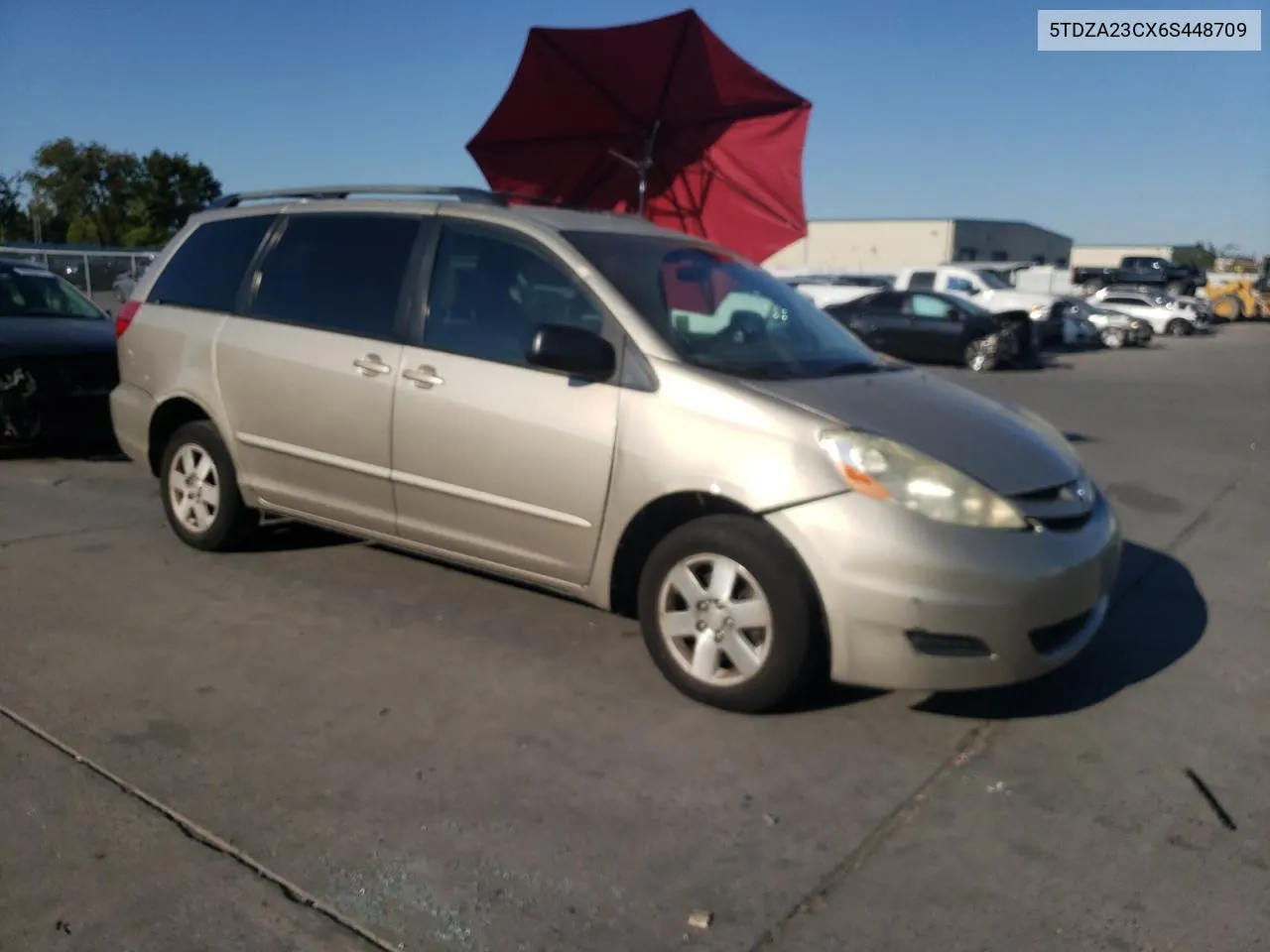 5TDZA23CX6S448709 2006 Toyota Sienna Ce