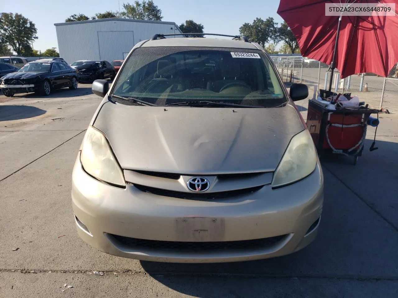 5TDZA23CX6S448709 2006 Toyota Sienna Ce