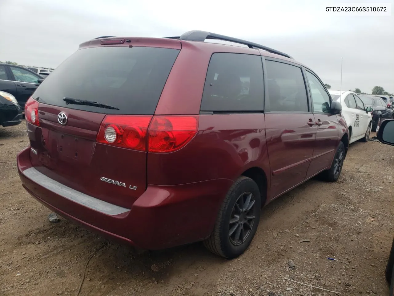 5TDZA23C66S510672 2006 Toyota Sienna Ce