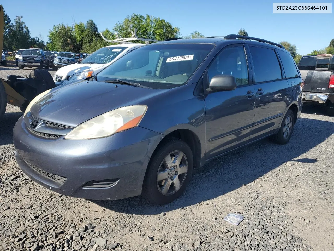 2006 Toyota Sienna Ce VIN: 5TDZA23C66S464101 Lot: 69442604