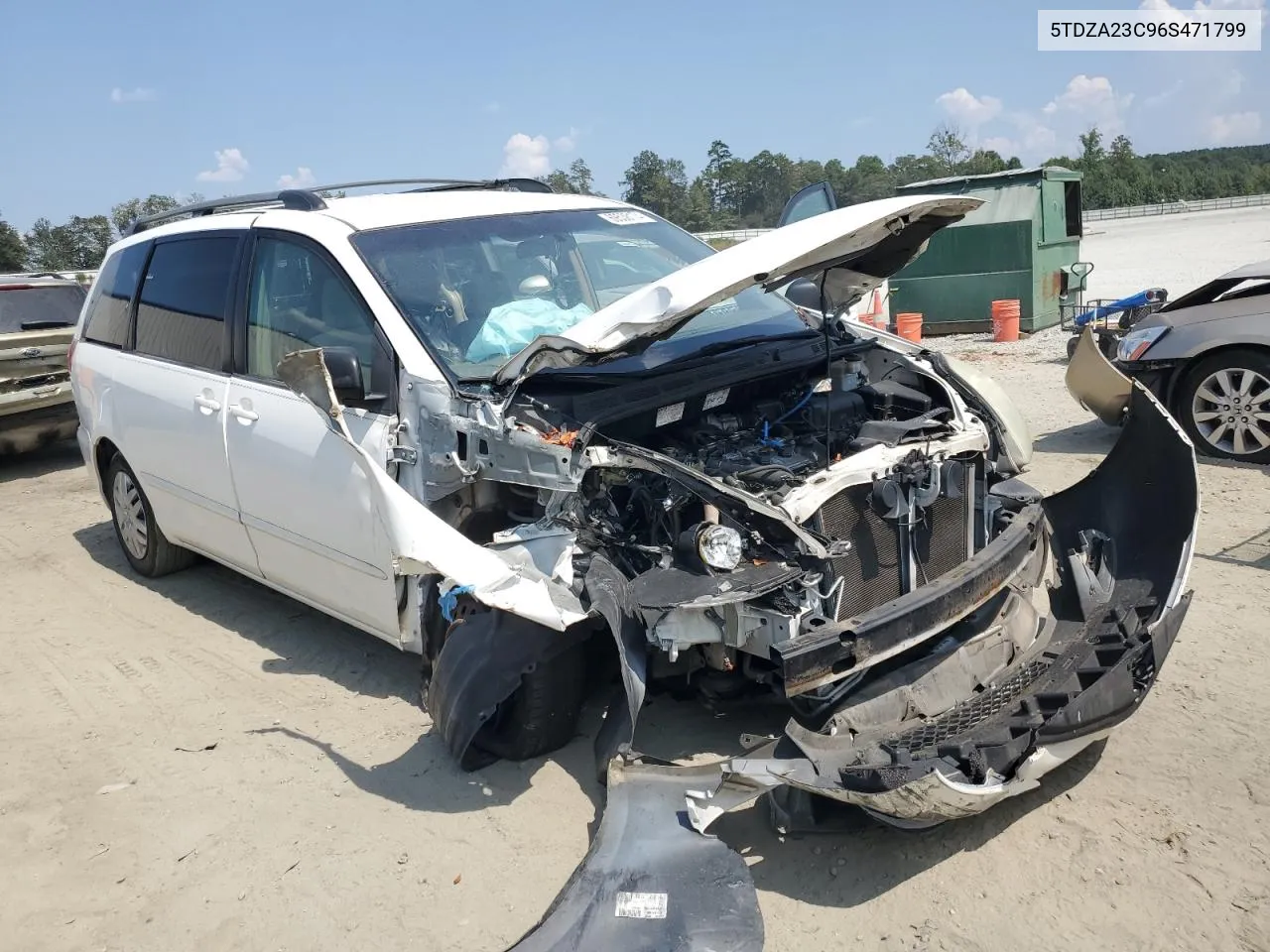 5TDZA23C96S471799 2006 Toyota Sienna Ce