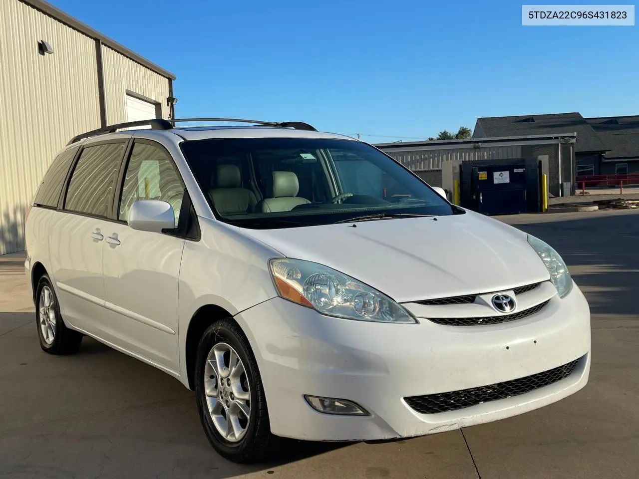 2006 Toyota Sienna Xle VIN: 5TDZA22C96S431823 Lot: 69726114