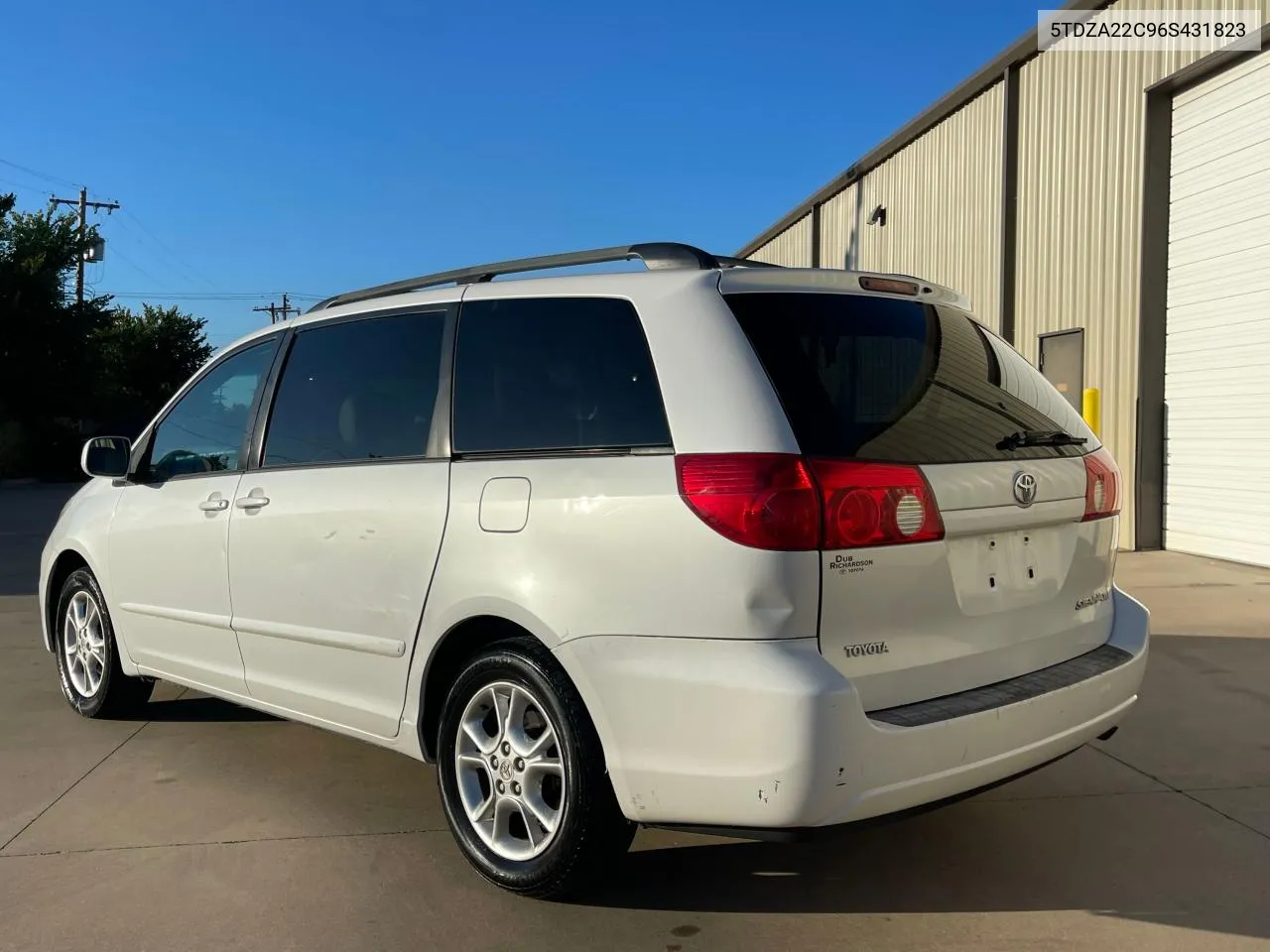 2006 Toyota Sienna Xle VIN: 5TDZA22C96S431823 Lot: 69726114