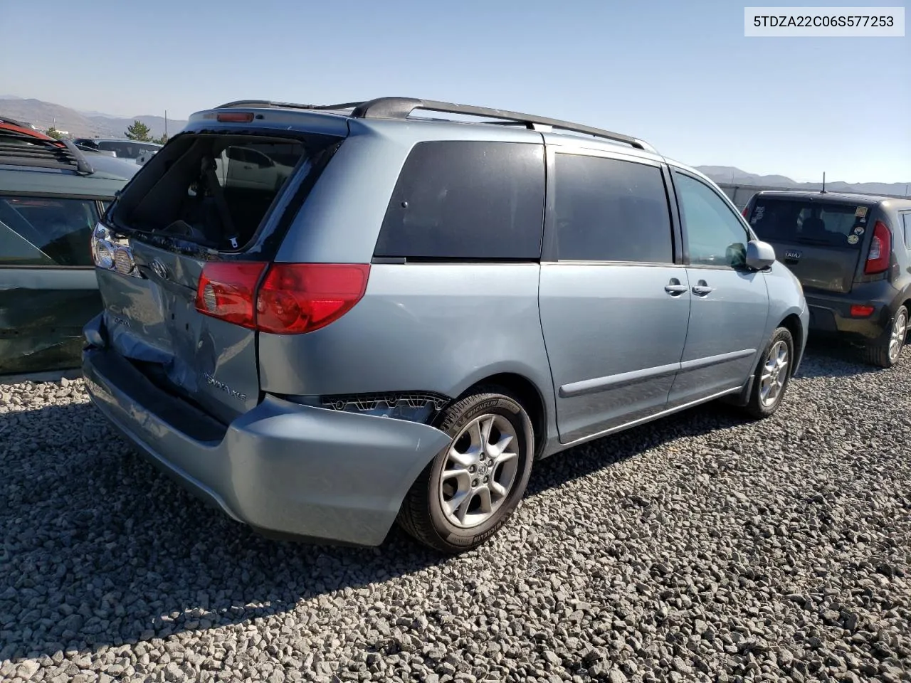 2006 Toyota Sienna Xle VIN: 5TDZA22C06S577253 Lot: 69853874