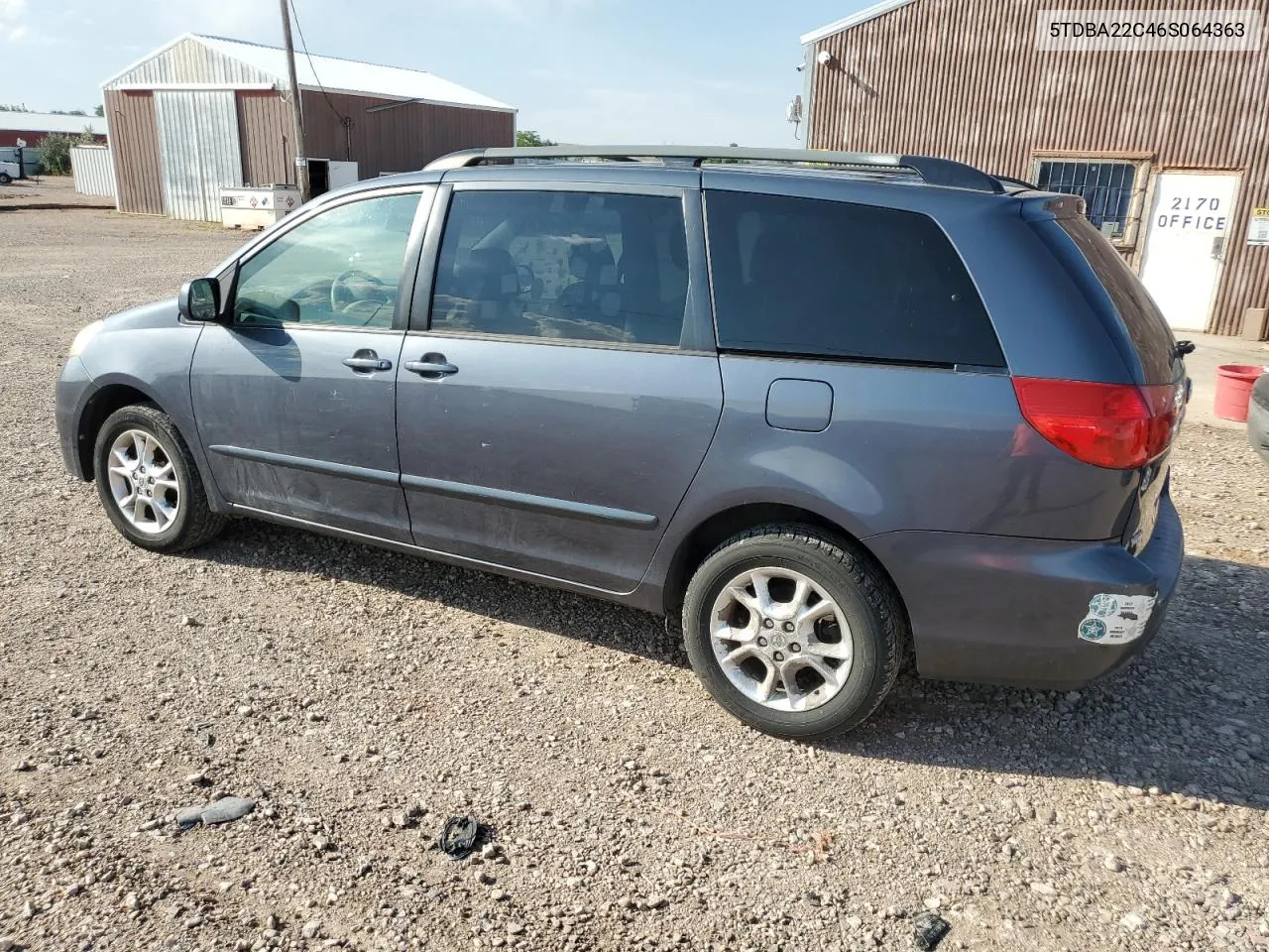 2006 Toyota Sienna Xle VIN: 5TDBA22C46S064363 Lot: 70084824