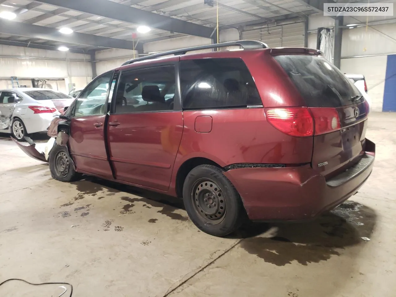 2006 Toyota Sienna Ce VIN: 5TDZA23C96S572437 Lot: 70092924