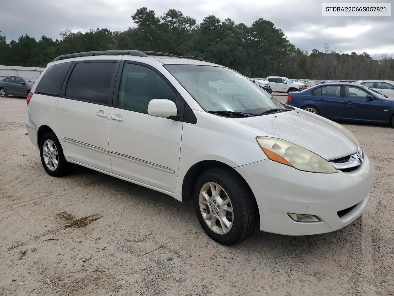 2006 Toyota Sienna Xle VIN: 5TDBA22C66S057821 Lot: 70137824