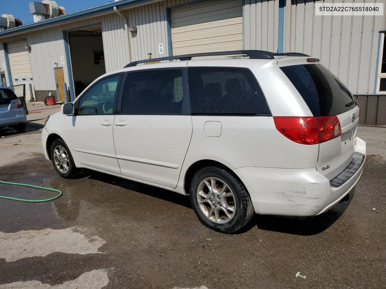 2006 Toyota Sienna Xle VIN: 5TDZA22C76S518040 Lot: 70387564