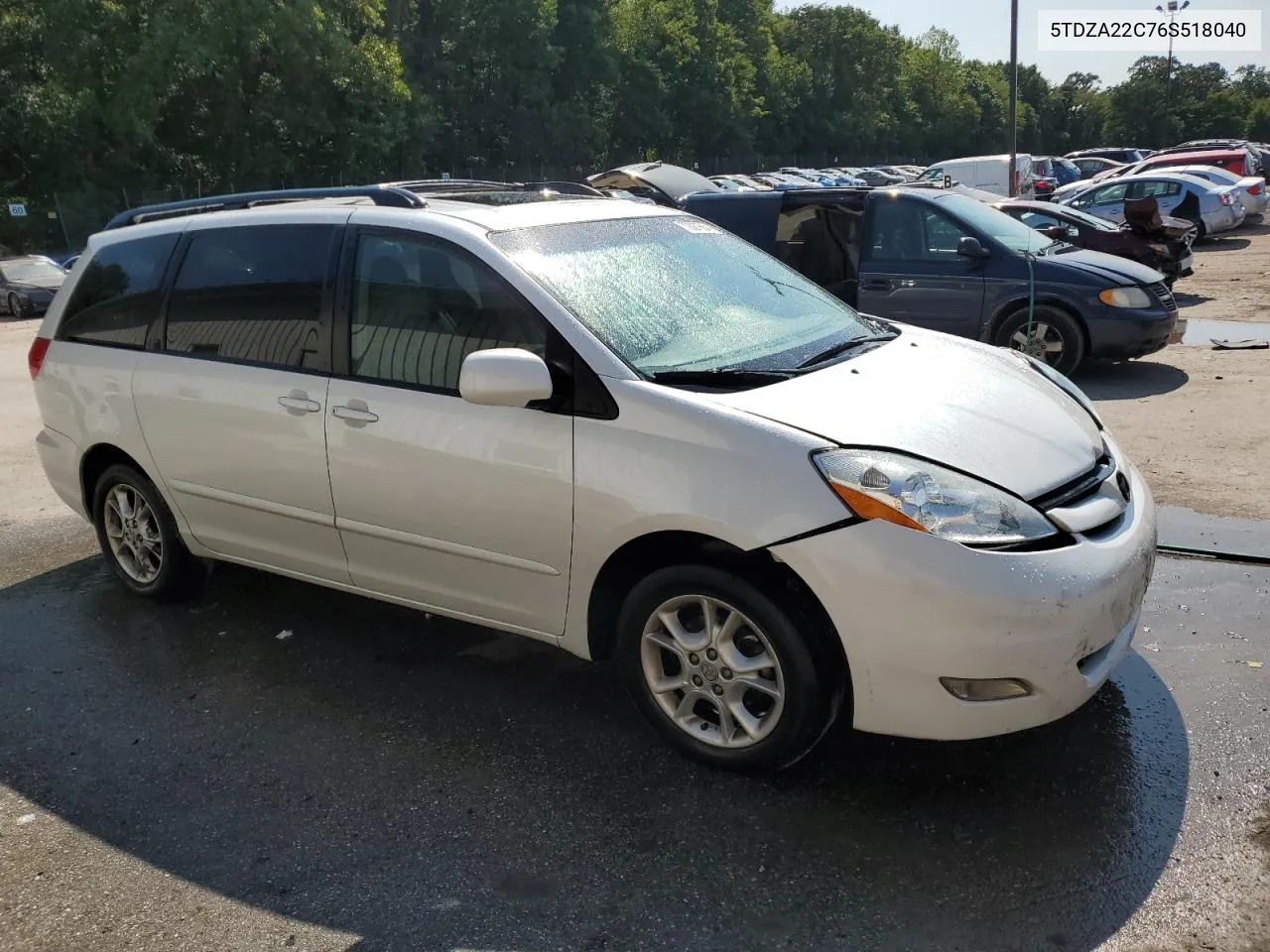 5TDZA22C76S518040 2006 Toyota Sienna Xle