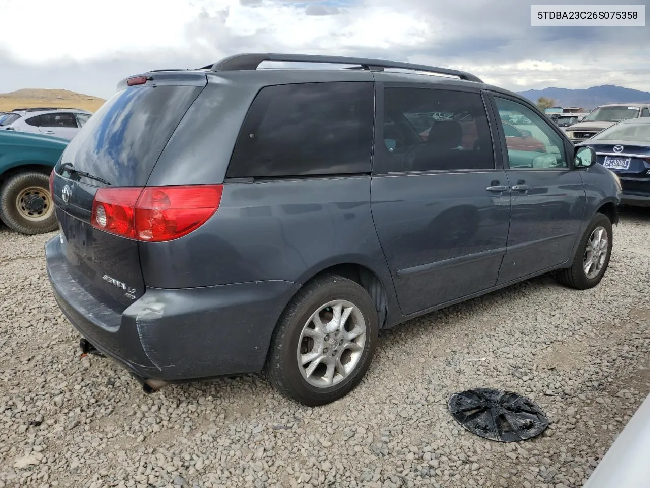 2006 Toyota Sienna Le VIN: 5TDBA23C26S075358 Lot: 70721184