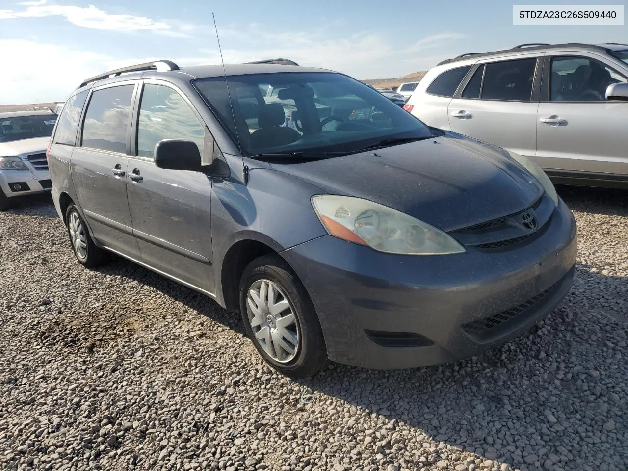 5TDZA23C26S509440 2006 Toyota Sienna Ce