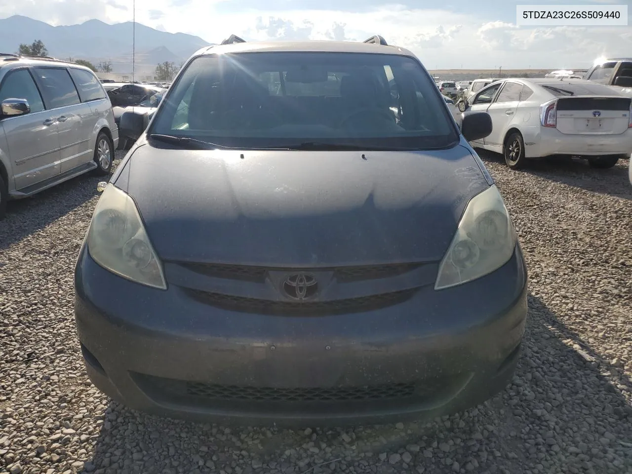 2006 Toyota Sienna Ce VIN: 5TDZA23C26S509440 Lot: 70890184