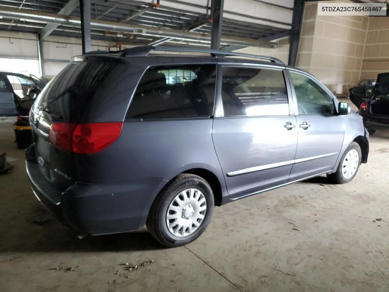 2006 Toyota Sienna Ce VIN: 5TDZA23C76S458467 Lot: 70981774