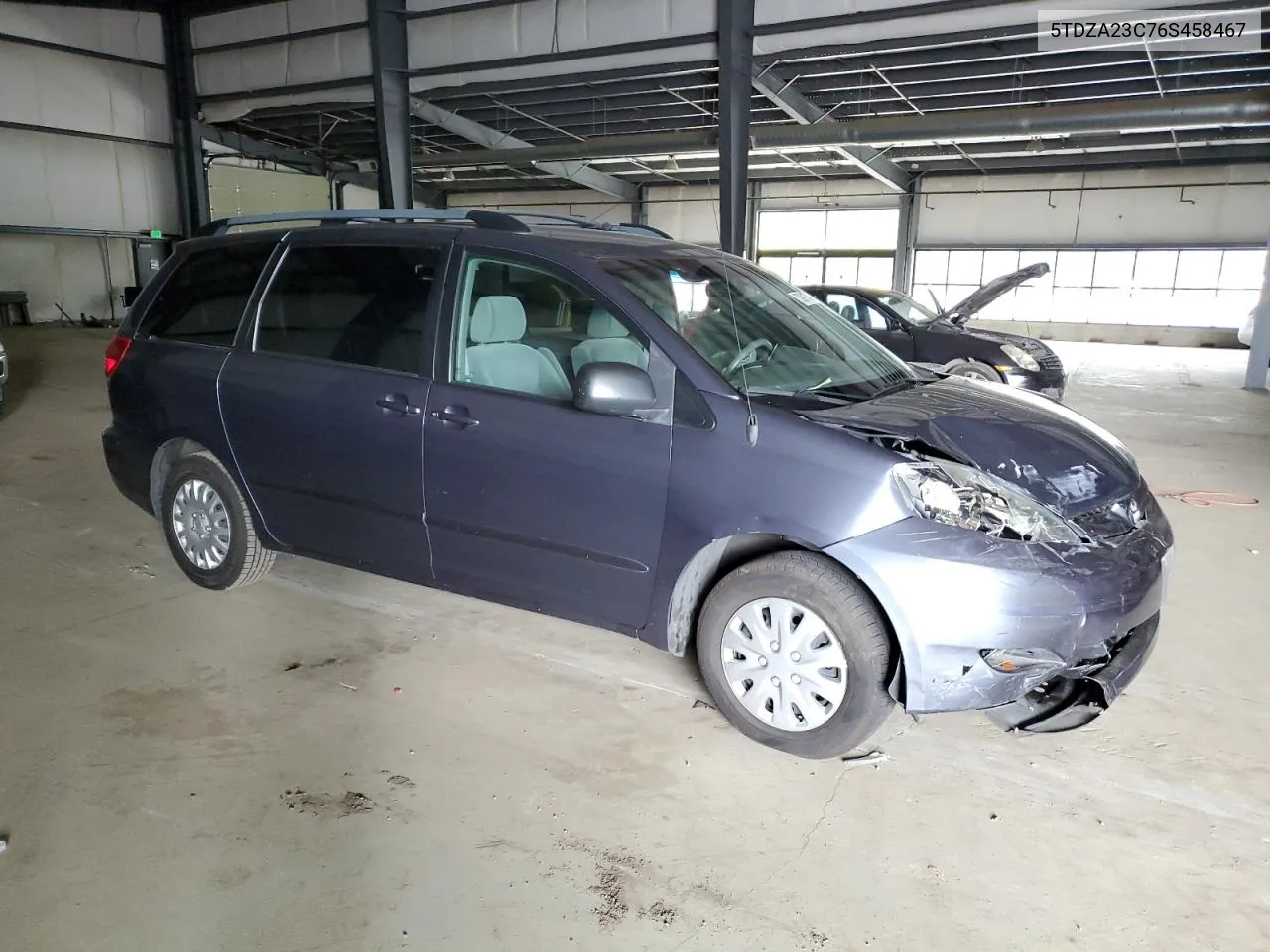 2006 Toyota Sienna Ce VIN: 5TDZA23C76S458467 Lot: 70981774