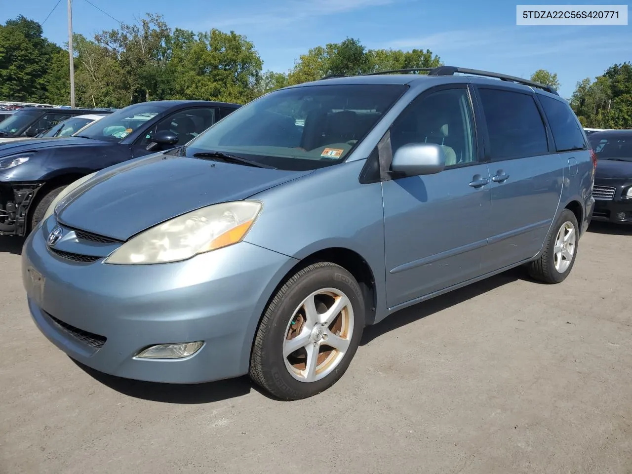 5TDZA22C56S420771 2006 Toyota Sienna Xle