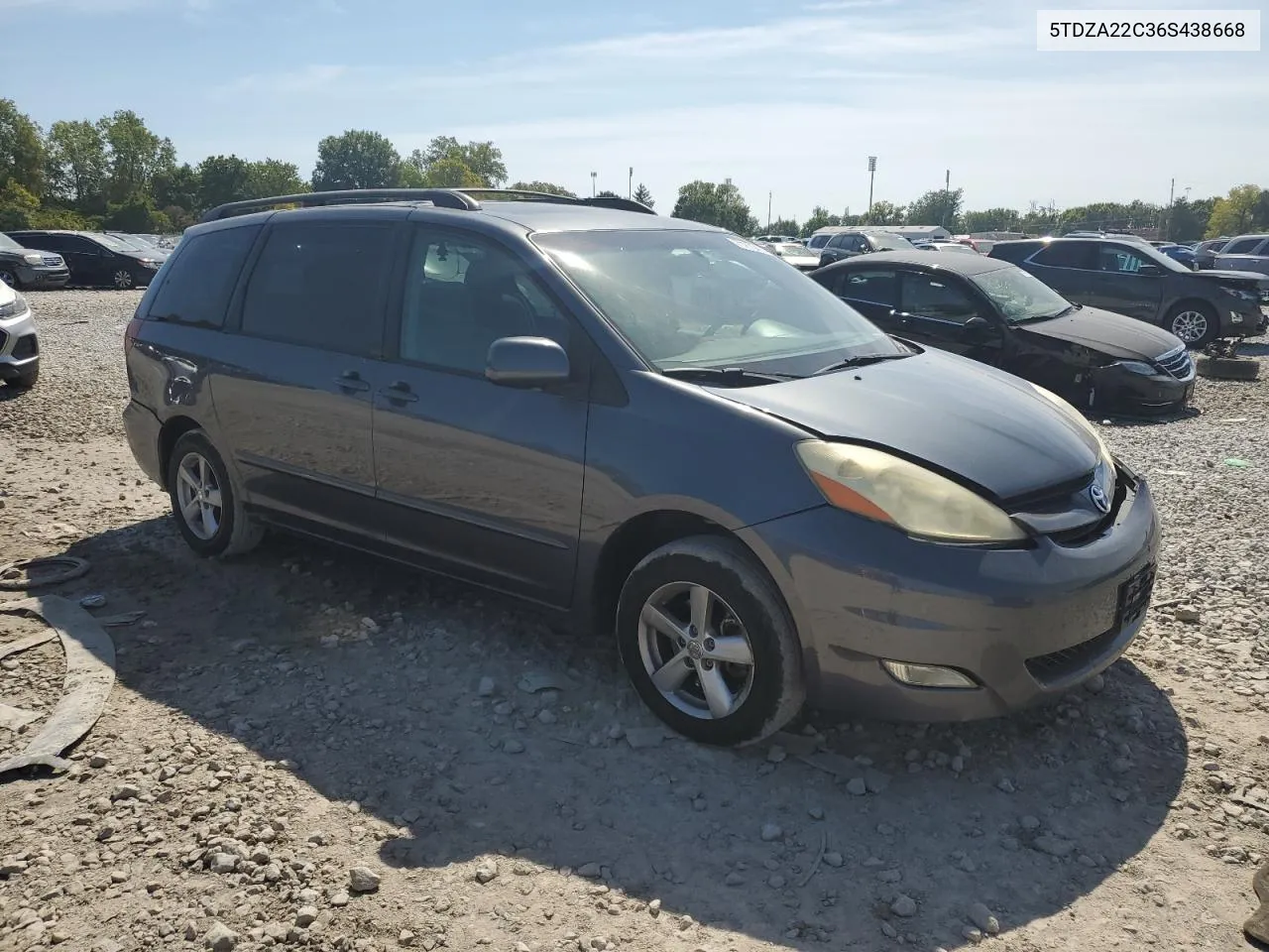 2006 Toyota Sienna Xle VIN: 5TDZA22C36S438668 Lot: 71270474