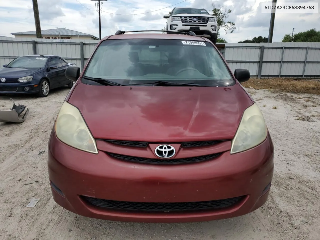 5TDZA23C86S394763 2006 Toyota Sienna Ce