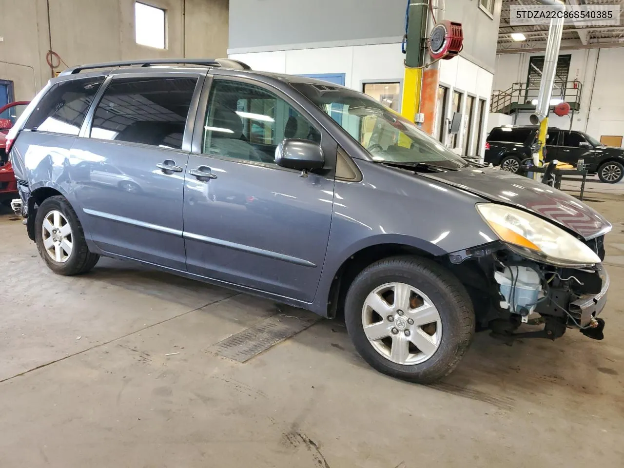 2006 Toyota Sienna Xle VIN: 5TDZA22C86S540385 Lot: 71561304