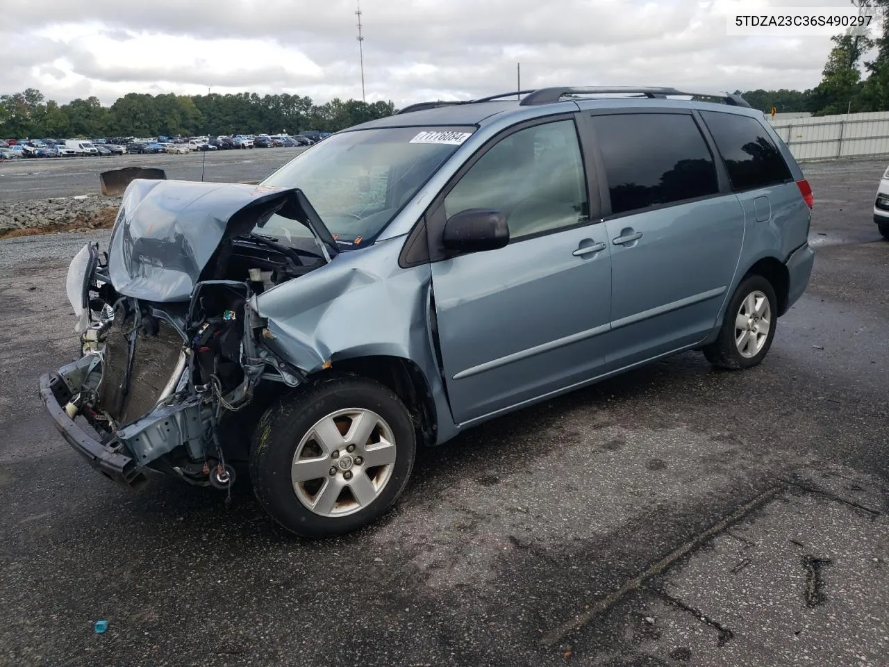 5TDZA23C36S490297 2006 Toyota Sienna Ce