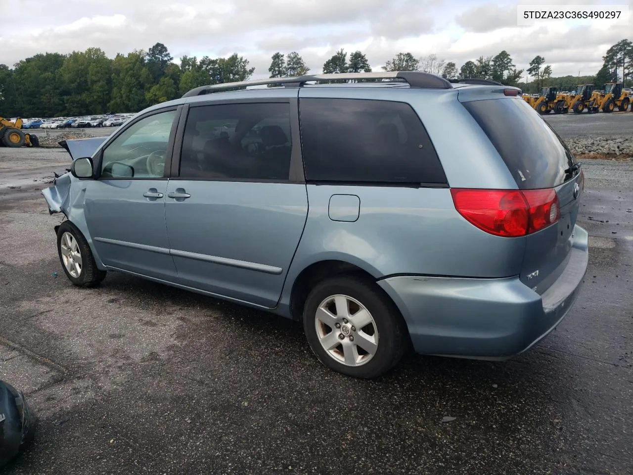 2006 Toyota Sienna Ce VIN: 5TDZA23C36S490297 Lot: 71776084