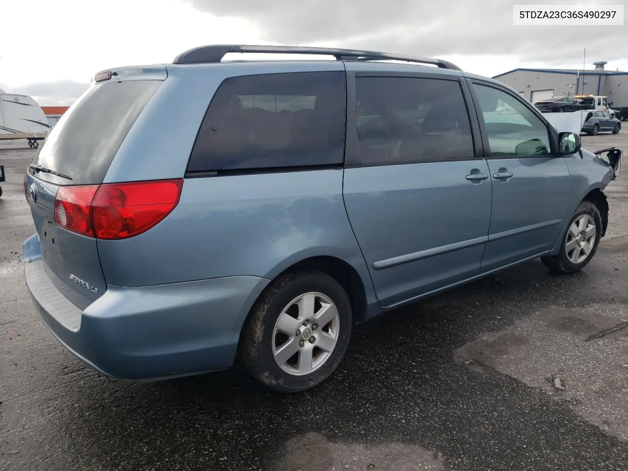 2006 Toyota Sienna Ce VIN: 5TDZA23C36S490297 Lot: 71776084