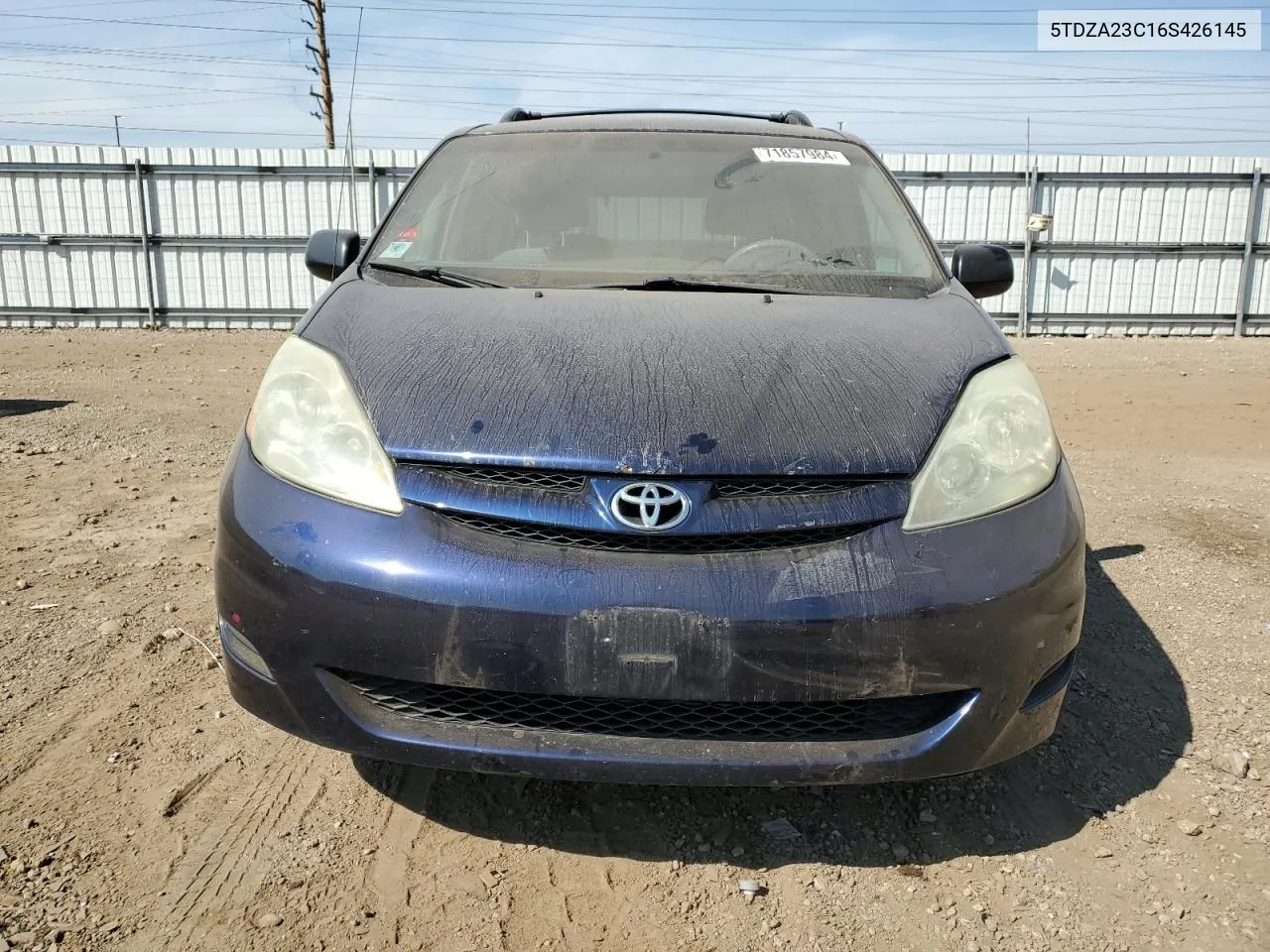 5TDZA23C16S426145 2006 Toyota Sienna Ce