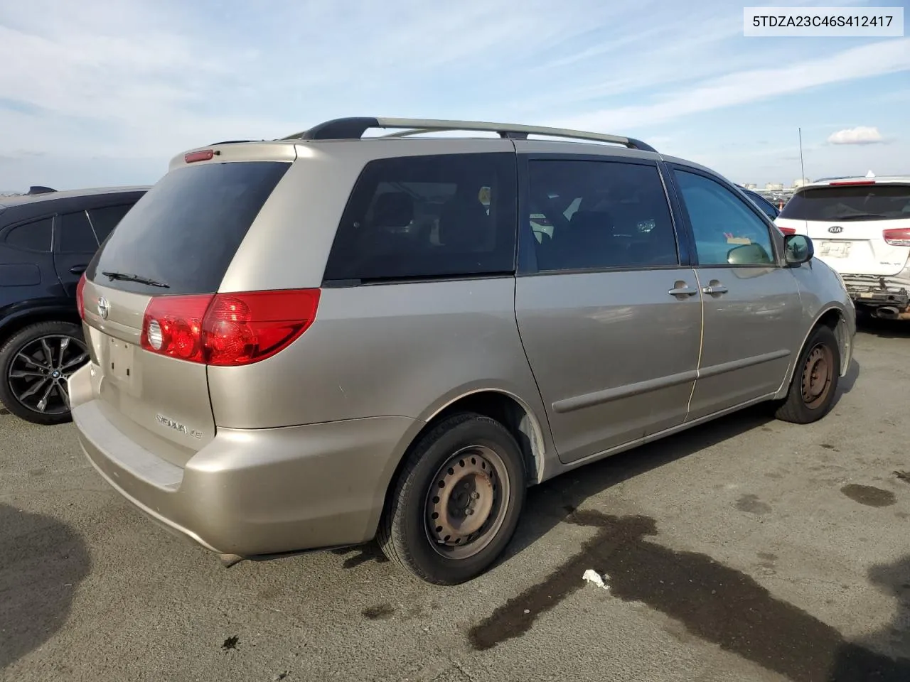 5TDZA23C46S412417 2006 Toyota Sienna Ce