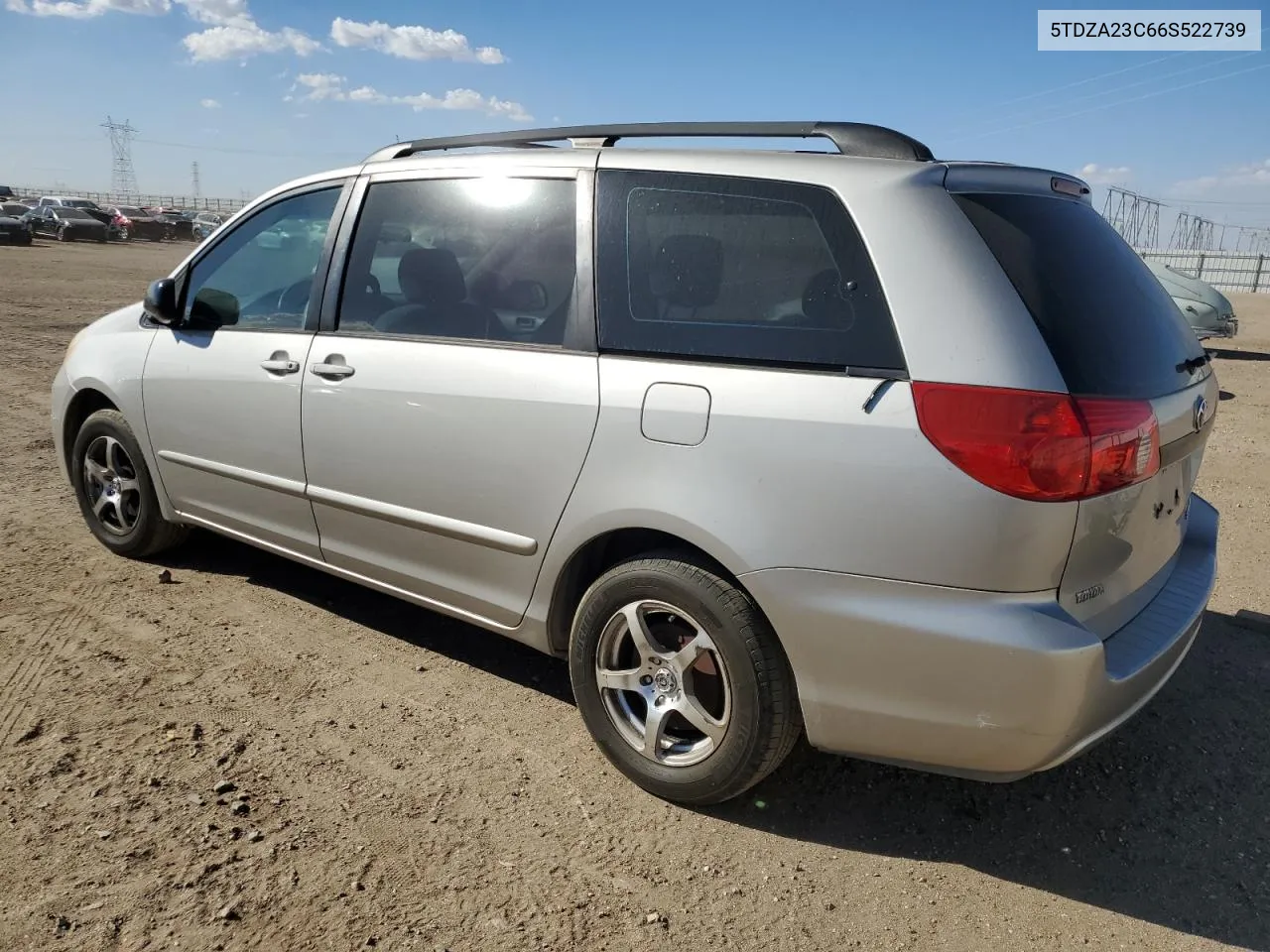 5TDZA23C66S522739 2006 Toyota Sienna Ce