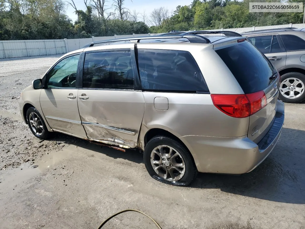 2006 Toyota Sienna Xle VIN: 5TDBA22C66S058659 Lot: 72196004